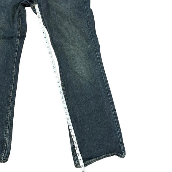 Bullhead Mens Denim Jeans Size 32x32 Slim Boot Distressed Cuffs - Picture 5 of 7